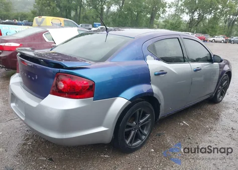 2013 Dodge Avenger Se V6 from USA, damaged, VIN 1C3CDZAG4DN748796